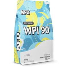 KFD NUTRITION 90% WPI protein Premium WPI 90 700 g s příchutí zvýkačky