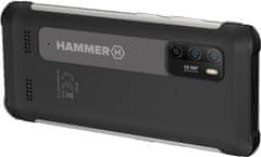myPhone Hammer Iron 4, 4GB/32GB, stříbrný