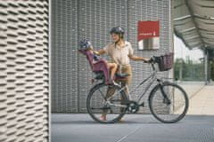 Bellelli Dětská sedačka na kolo B-ONE CLAMP LUX s upevněním na nosič kola šedá