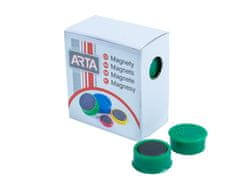 ARTA Magnety ARTA průměr 16mm, zelené (10ks v balení)