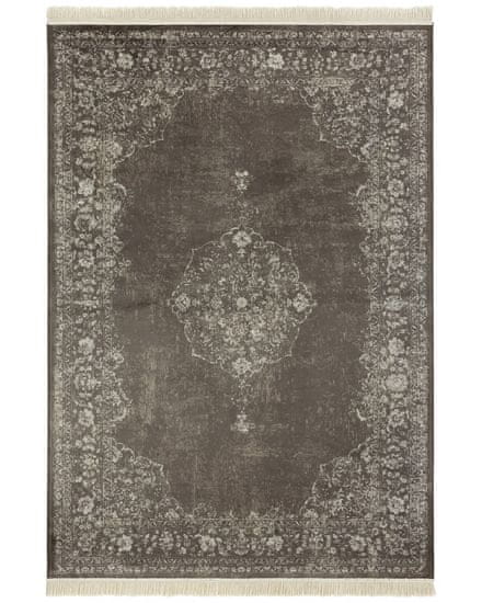 NOURISTAN Kusový koberec Naveh 104381 Anthrazit