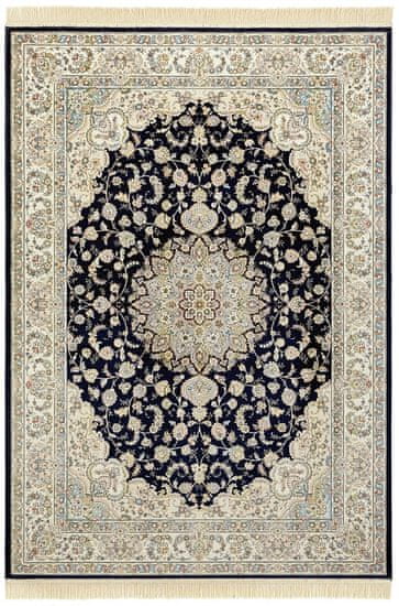NOURISTAN Kusový koberec Naveh 104378 Darkblue/Cream