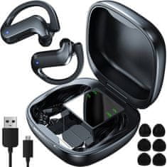 Izoksis 22592 Bezdrátová sluchátka Bluetooth 5.0 - Powerbanka 400 mAh