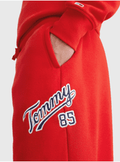 Tommy Jeans Červené pánské tepláky Tommy Jeans L