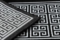 Dywany Łuszczów Běhoun Gloss 6776 85 greek black/ivory 60x300