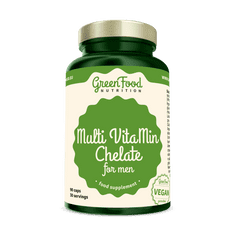 GreenFood Nutrition Multi VitaMin Chelát pro muže 90 kapslí