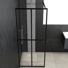 Greatstore Zástěna do průchozí sprchy tvrzené sklo 90 x 195 cm