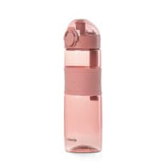Homla Plastová láhev se silikonovým uzávěrem THEO růžová obsah 0,6 l 969885 Homla