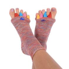 Happy Feet Adjustační ponožky Multicolor, velikost S (35-38)