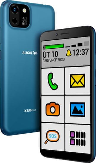 Aligator S5550 Senior, 2GB/16GB, Blue