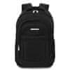 Pánský batoh černý velký sportovní, batoh na notebook 17", dvoukomorový školní batoh,objemný pojme formát A4,rukojeť a nastavitelné ramenní popruhy, objem 38 L, nepromokavý pevný batoh, 48x40x20/ZG700