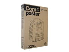 Prosperplast Kompostér COMPOGREEN 220 l černý PRIKST220C-S411