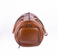 Solier Pánská kožená víkendová taška SL19 brandon brown
