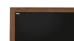 Allboards , Tabule černá křídová v dřevěném rámu 90x60 cm, TB96